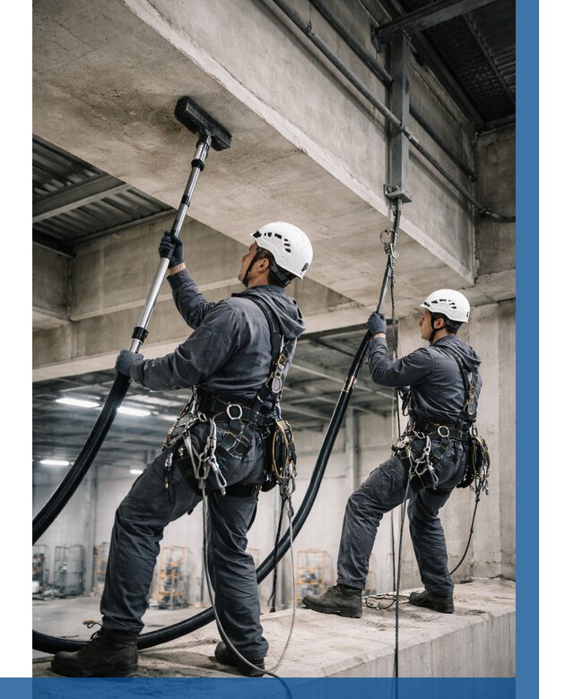 Обеспыливание потолочных конструкций в Ейске от 258 р. |ВЫСОТНИК-Еск