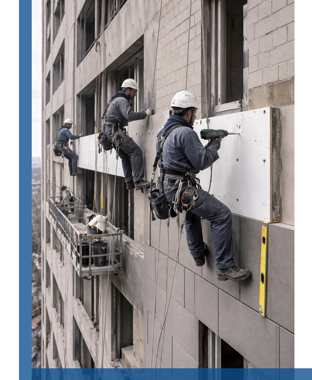 Монтаж фасадных термопанелей высокого качества в Ейске