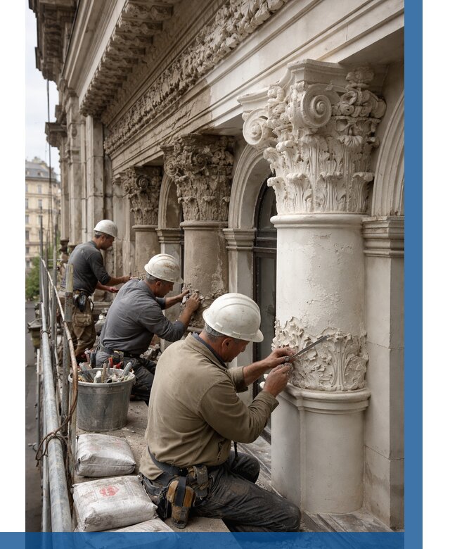 Реставрация фасадной лепнины в Ейске от 2577 р. | ВЫСОТНИК-Еск