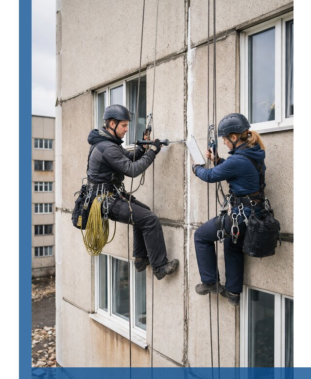 Герметизация межпанельных швов тёплым швом в Ейске