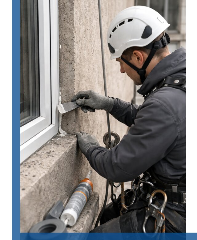 Герметизация монтажных швов окон в Ейске с гарантией качества