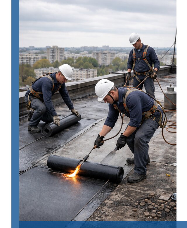 Ремонт наплавляемой кровли в Ейске качественно и надежно