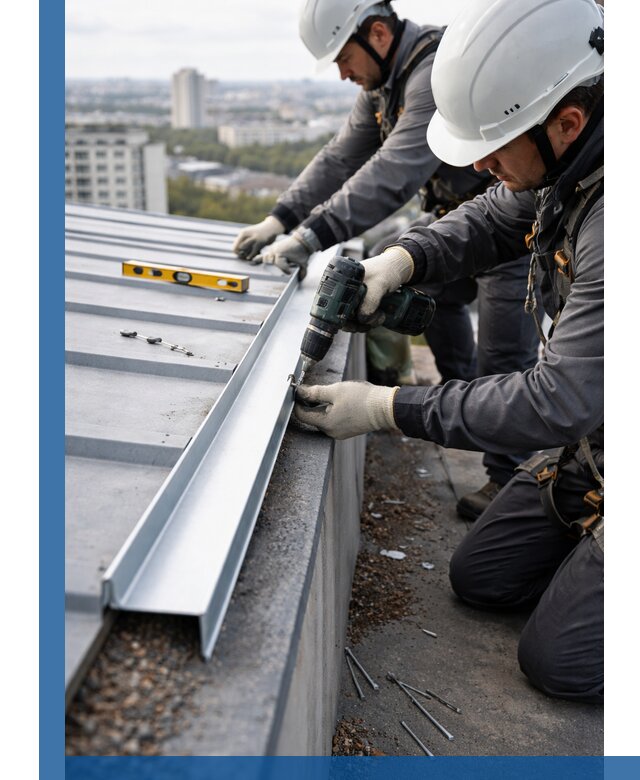 Монтаж капельника на кровле в Ейске с гарантией качества