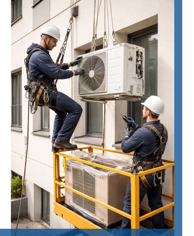 Демонтаж внешнего блока кондиционера в Ейске от 3607 р. | ВЫСОТНИК-Еск