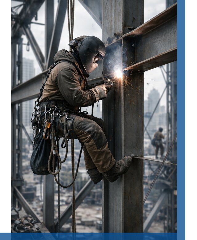 Высотные сварочные работы в Ейске от 3607 р. | ВЫСОТНИК-Еск