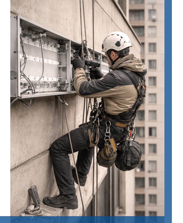 Ремонт вывески на высоте в Ейске от 4638 р. | ВЫСОТНИК-Еск