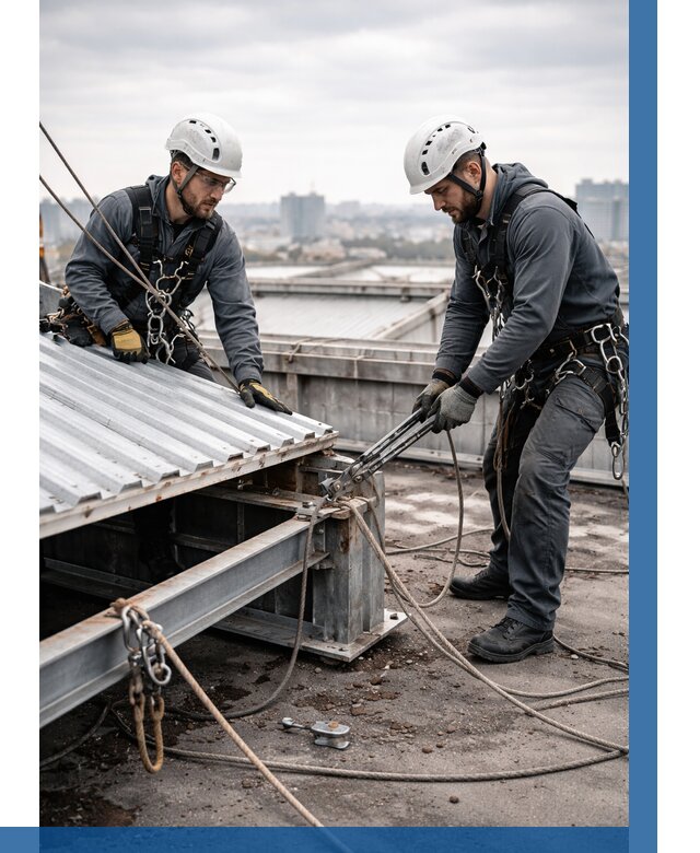 Демонтаж крышной установки в Ейске от 87601 р. | ВЫСОТНИК-Еск