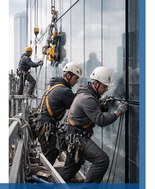 Структурное остекление фасадов в Ейске от 9791 р. | ВЫСОТНИК-Еск