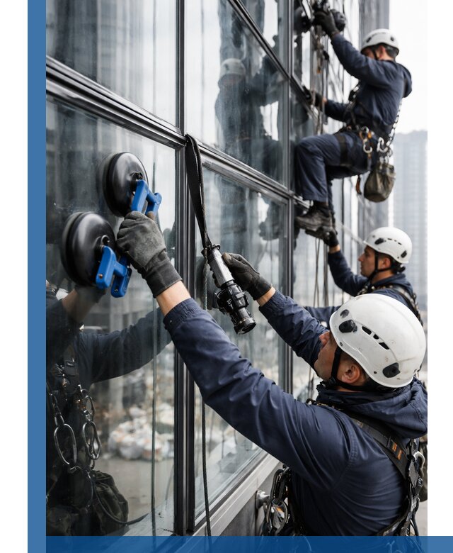 Радиусное остекление фасадов под ключ в Ейске с гарантиями