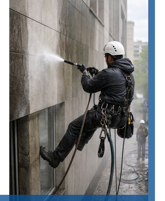 Гидроструйная очистка поверхностей в Ейске от 876 р. | ВЫСОТНИК-Еск