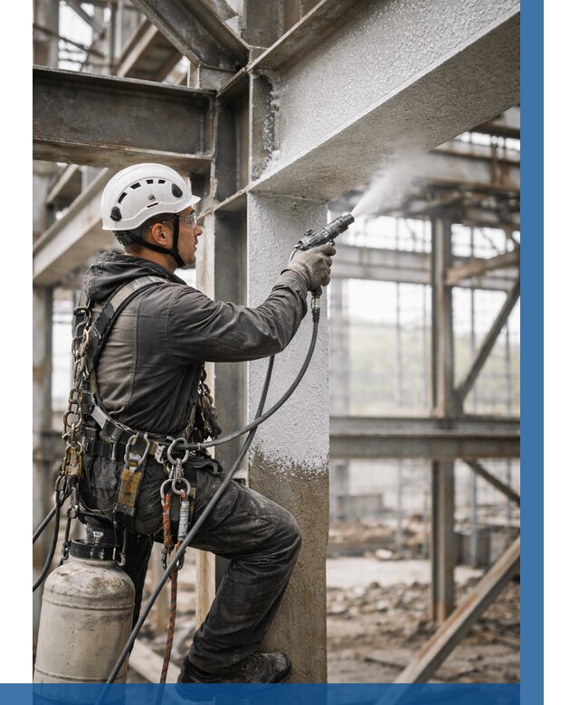 Огнезащита металлоконструкций от 773 р. | ВЫСОТНИК-Еск в Ейске