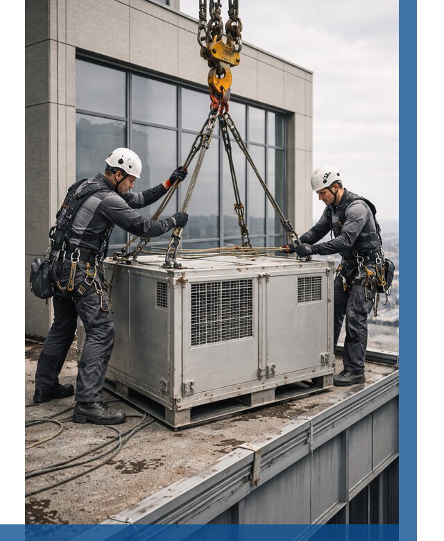 Такелажные работы на высоте в Ейске от 8245 р. | ВЫСОТНИК-Еск