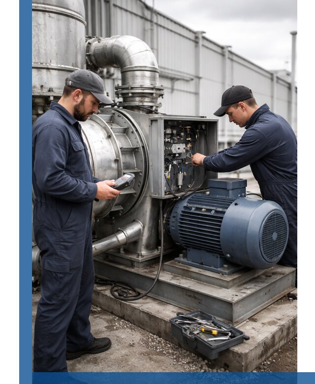 Техническое обслуживание промышленного оборудования в Ейске