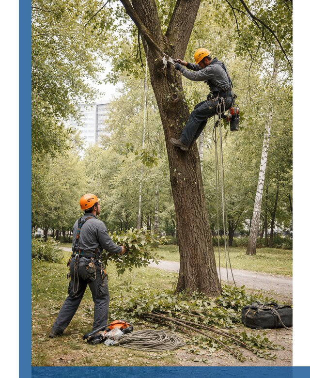 Санитарная обрезка деревьев в Ейске, профессионально и безопасно