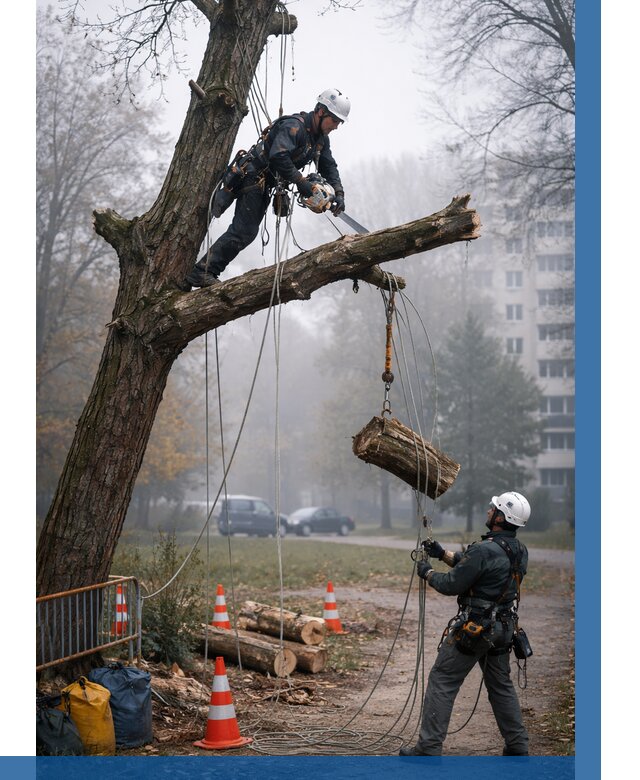 Удаление аварийных деревьев в Ейске от 15459 р. | ВЫСОТНИК-Еск