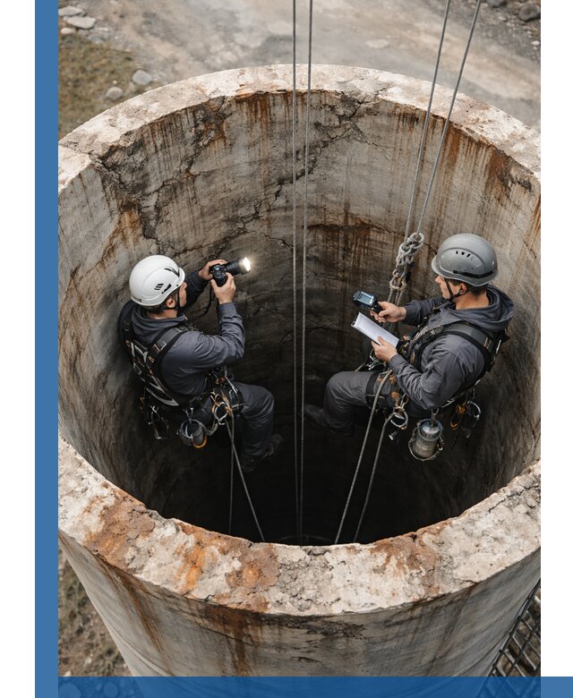 Обследование дымовой трубы: диагностика и оценка состояния в Ейске